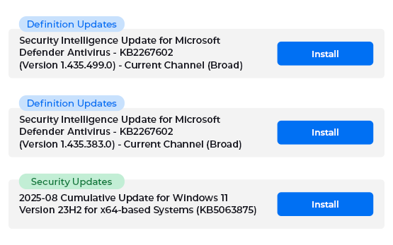 Patch Management Intelligence